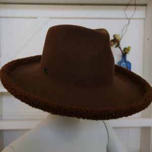 Brown Callanan Fedora - Fur Brim